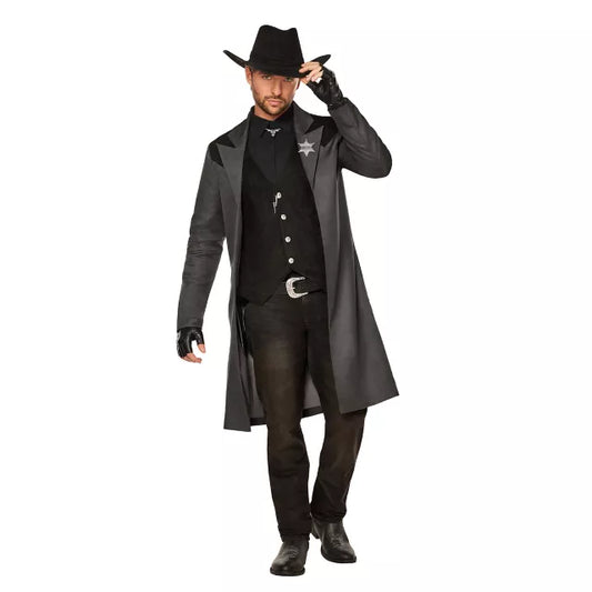 Adult Dark Sheriff Costume - US 0719