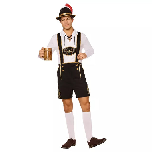 Adult Oktoberfest Lederhosen Costume - US 8436