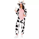 Adult Cow Jumpsuit Costume - US 6937
