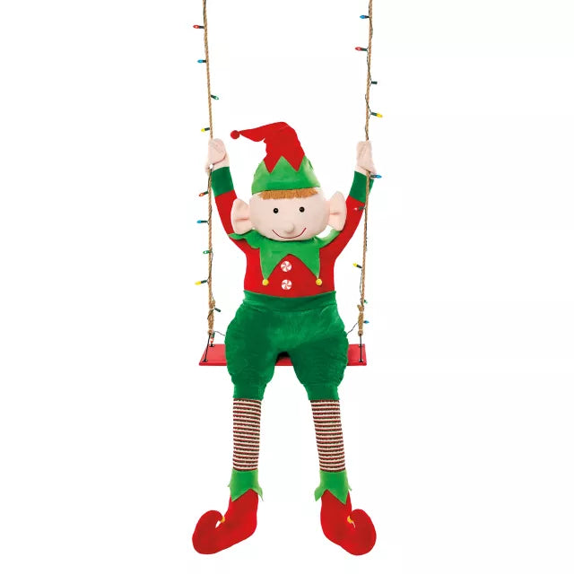 4 Ft 3 In Swinging Elf Animatronic - US 8500