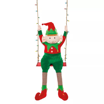 4 Ft 3 In Swinging Elf Animatronic - US 8500