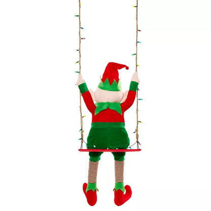 4 Ft 3 In Swinging Elf Animatronic - US 8500