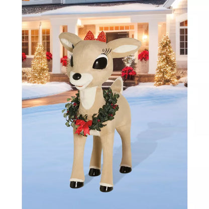 4 Ft Clarice Animatronic - Rudolph the Red-Nosed Reindeer - US 1116