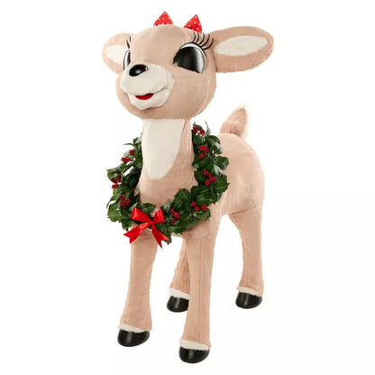 4 Ft Clarice Animatronic - Rudolph the Red-Nosed Reindeer - US 1116