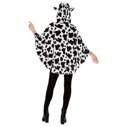 Adult Cow Print Poncho - US 2191