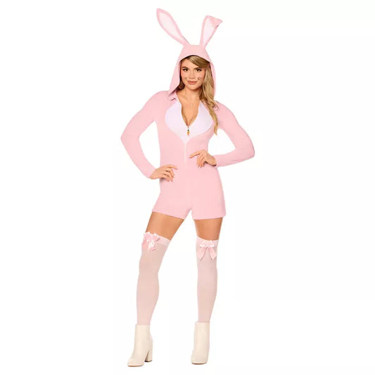 Adult Bunny Romper Costume - US 8952