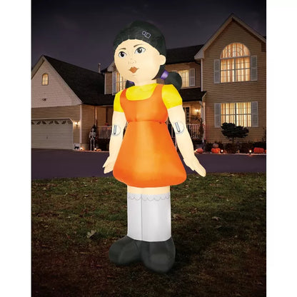 12 Ft Light-Up Young Hee Inflatable - Squid Game - US 0890
