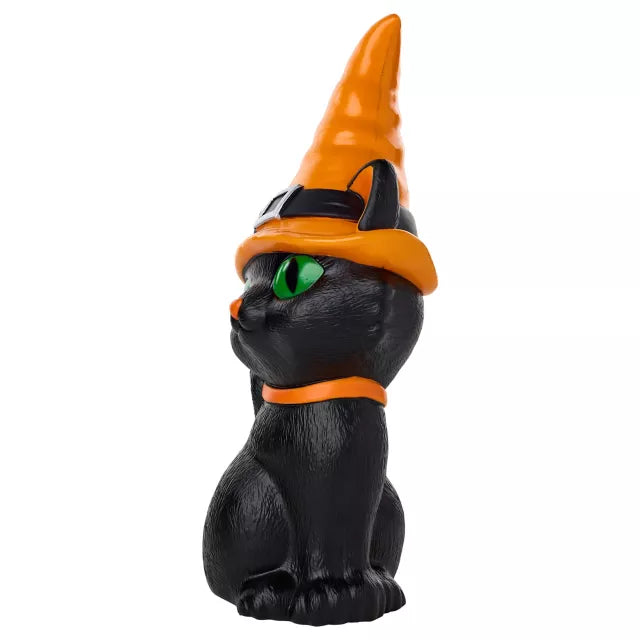 24" Light-Up Blow Mold Witch Cat - US 8044