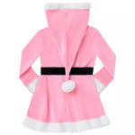 Adult Pink Hooded Santa Dress - US 0405