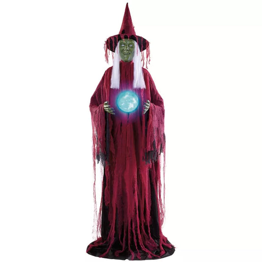 6 Ft 11 In Lady Misfortune Animatronic - US 5029