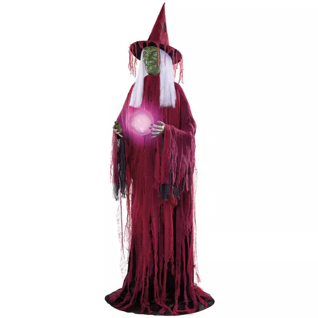 6 Ft 11 In Lady Misfortune Animatronic - US 5029