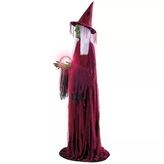 6 Ft 11 In Lady Misfortune Animatronic - US 5029