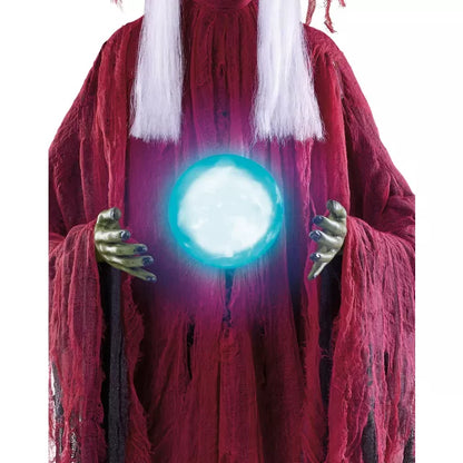 6 Ft 11 In Lady Misfortune Animatronic - US 5029