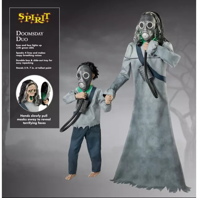 5 Ft 7 In Doomsday Duo Animatronic - US 6581