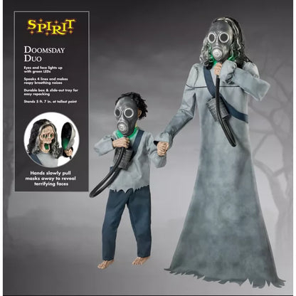 5 Ft 7 In Doomsday Duo Animatronic - US 6581