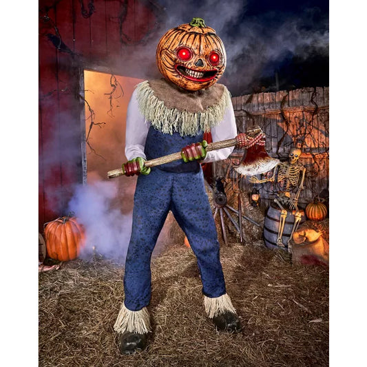 7 Ft 1 In Pumpkin Punisher Animatronic - US 4113