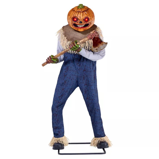 7 Ft 1 In Pumpkin Punisher Animatronic - US 4113