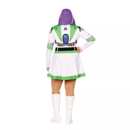 Adult Buzz Lightyear Dress Costume - Toy Story - US 0345