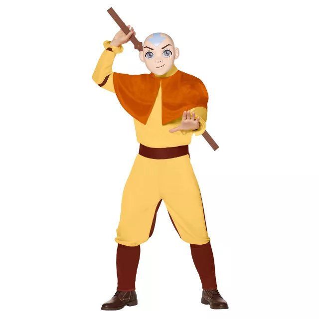 Adult Aang Jumpsuit Costume - Avatar The Last Airbender - US 9626