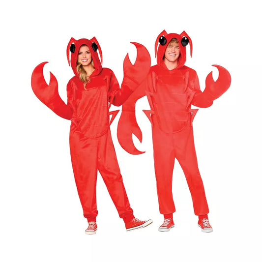 Adult Lobster Jumpsuit Costume - US 6240