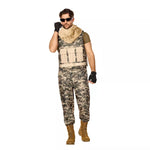 Adult Desert Soldier Costume - US 7105