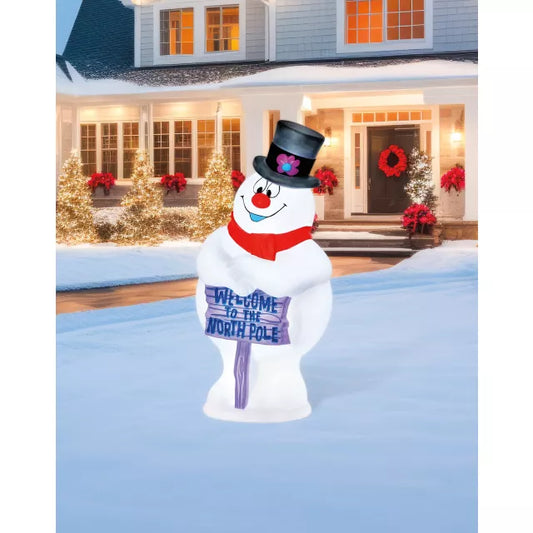 2 Ft Blow Mold Frosty the Snowman - US 6693