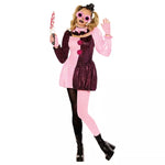 Adult Pink Art the Clown Dress Costume - Terrifier - US 8474