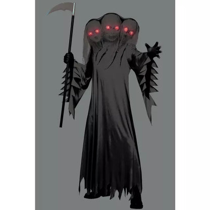 Adult Light-Up Three Headed Ghostly Soul Costume - US 7241