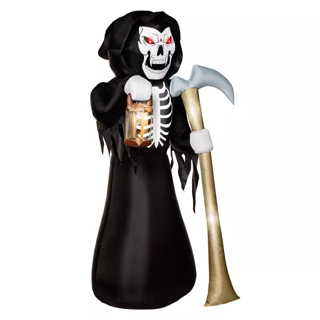 8 Ft Light-Up Reaper Inflatable Decoration - US 4573