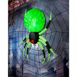 8 Ft Light-Up Hanging Spider Inflatable Decoration - US 4218