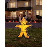 2 Ft Light-Up Mini Scarecrow Inflatable Decoration - US 2095