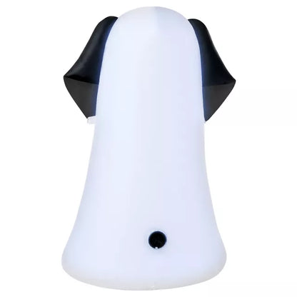 3 Ft 6 In Light-Up Ghost Dog Inflatable Decoration - US 8974