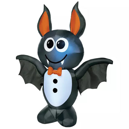4 Ft Light-Up Vampire Bat Inflatable Decoration - US 9103