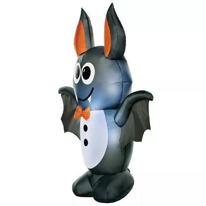 4 Ft Light-Up Vampire Bat Inflatable Decoration - US 9103