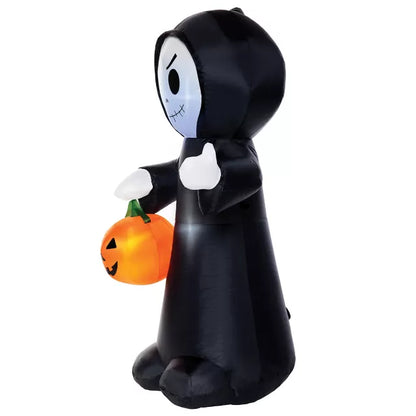 4 Ft Light-Up Reaper Inflatable Decoration - US 9978