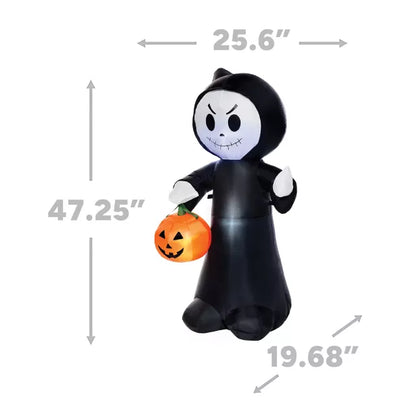 4 Ft Light-Up Reaper Inflatable Decoration - US 9978