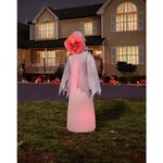 6 Ft Light-Up Dual-Masked Inflatable Decoration - US 4138