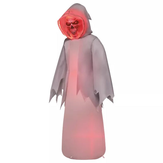 6 Ft Light-Up Dual-Masked Inflatable Decoration - US 4138