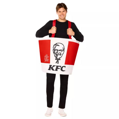 Adult KFC Chicken Bucket 3D Costume - US 5699