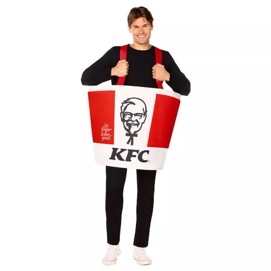 Adult KFC Chicken Bucket 3D Costume - US 5699