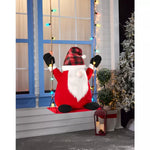 2 Ft 7 In Light-Up Swinging Gnome Animatronic - US 4685