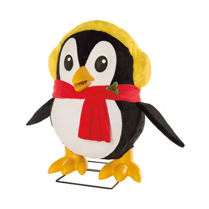 2 Ft 8 In Penguin Caroler Animatronic - US 8692