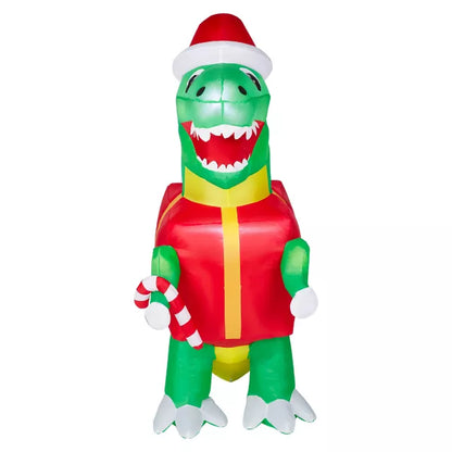 4 Ft Dinosaur Present Inflatable - US 1386