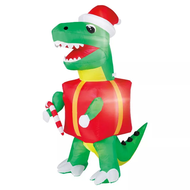 4 Ft Dinosaur Present Inflatable - US 1386