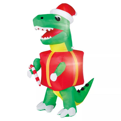 4 Ft Dinosaur Present Inflatable - US 1386