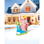3 Ft Light-Up Gary the Snail Inflatable Decoration - SpongeBob SquarePants - US 3474