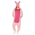 Adult Piglet Jumpsuit Costume - Winnie the Pooh - US 9702