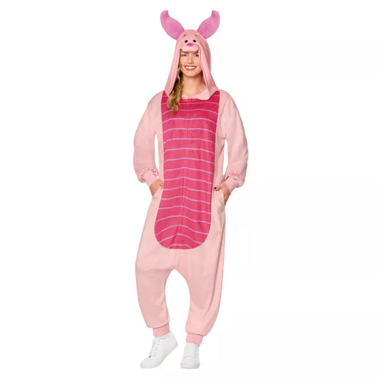 Adult Piglet Jumpsuit Costume - Winnie the Pooh - US 9702