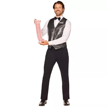 Adult Card Dealer Costume Kit - US 9074