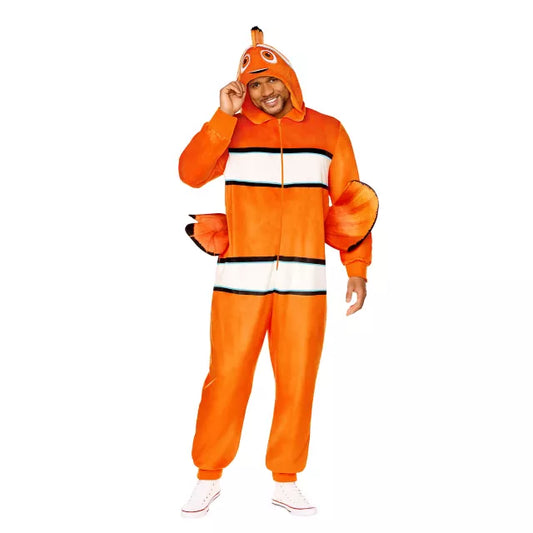 Adult Nemo Jumpsuit Costume - Finding Nemo - US 5420